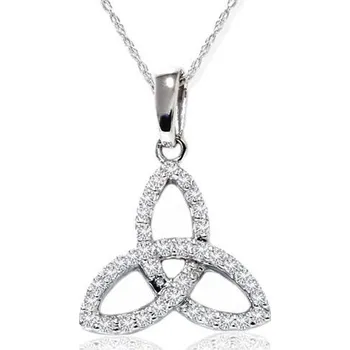 Přívěsek Diamantový přívěsek ve stylu keltského uzlu Armina