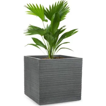 Květináč Blumfeldt Luxoflor GDW11-Luxflor-55.50 květináč 55 x 50 x 55 cm tmavě šedý