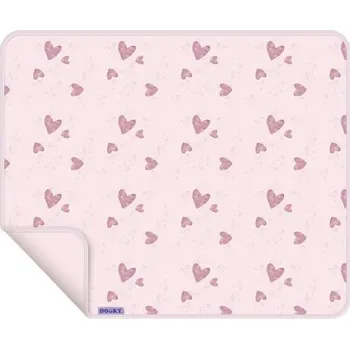 Dětská deka Dooky deka Blanket UNI Pink Hearts