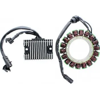 Elektroinstalace pro motocykl Harley Davidson XL 1200 R Sportster Roadster 2007-2012 stator + regulátor (USA Electrosport KIT ESK221, stator alternátoru ESG991 + regulátor dobíjení ESR858)