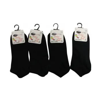 Pánské ponožky Sportoví ponožky 12 pár, Velikost: UK - 4-6 , EU (36-40), Barva Černá Gift3 2165