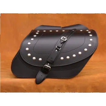 Zavazadlo na motocykl Kožené moto brašny S30, 35 x 27 x 17cm - bez nýtů