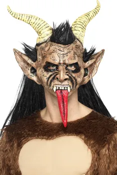 Karnevalová maska Smiffys Krampus maska ďábelská