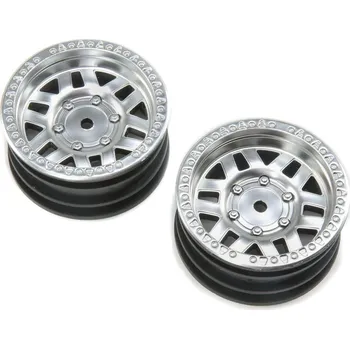 RC vybavení Axial kolo 1.9 KMC Machete stříbrná (2 ks)