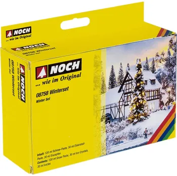 Modelová železnice NOCH 08758 Sněhová pasta 120ml, ledové krystalky 10ml, ledové rampouchy 10ml NO08758