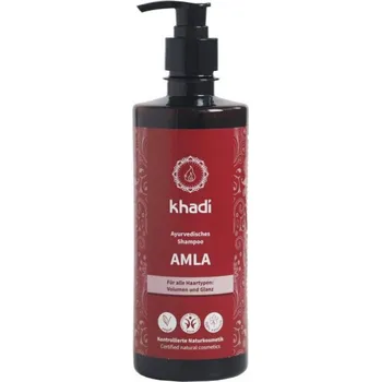 Šampon Khadi Amla šampón pro objem a lesk 500 ml