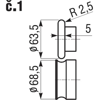 Souprava šperků Souprava rolen č. 1 pro XBC 63/250