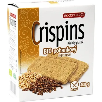 Rýžový chlebíček Extrudo Bio Crispins 100 g pohankové