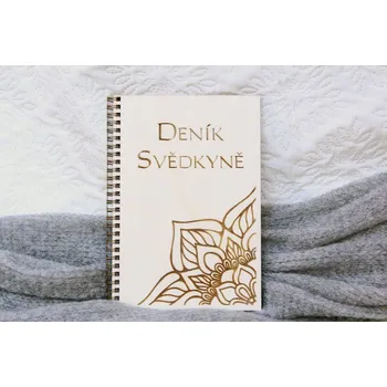 Zápisník Deník pro svědkyni kytka