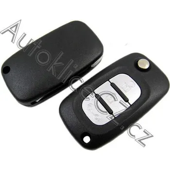 Autoklíč Clio Vystřelovací klíč 433 MHz