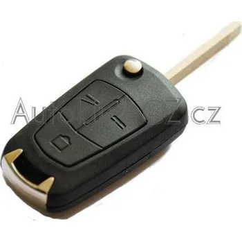 Autoklíč Vystřelovací klíč Opel 3 tlačítka