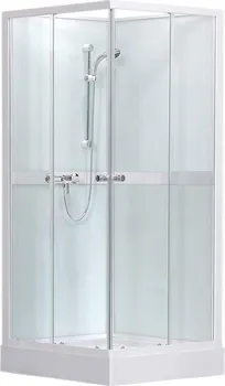 Masážní sprchový box Roltechnik Simple Square 4000692 800 bílá/transparent