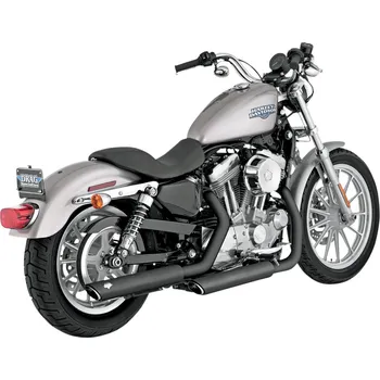 Výfuk pro motocykl Výfuk VANCE AND HINES Černé 3" Twin slash na Sportster 04-13 (černé)
