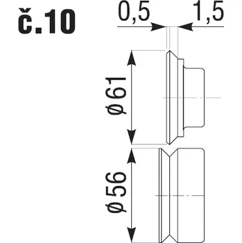 Souprava šperků Souprava rolen č. 10 pro XB 56/XBC 56