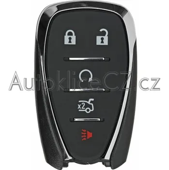 Autoklíč Obal dálkového ovládání Chevrolet 4+1 tlačítko
