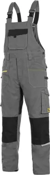 montérky CXS Stretch kalhoty s laclem šedé/černé