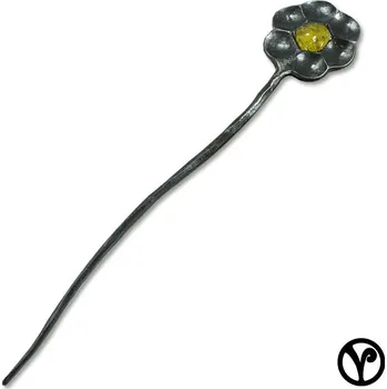 Dárková krabička Květina kovaná "Yelow"