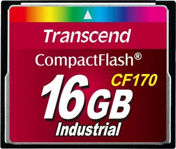 Paměťová karta Transcend 16GB INDUSTRIAL CF CARD CF170 (MLC)