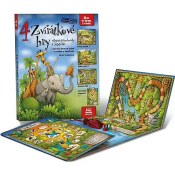 Leporelo GAO leporelo s kostkou a figurkami - Ernestová Lucie