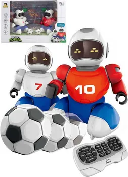 Robot MaDe Robofotbal set 2 roboti s míči a brankami