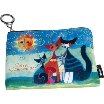 Peněženka Peněženka mini - Rosina Wachtmeister - Chvíle štěstí kočky (peněženka s kočkou, kočka)