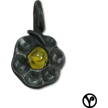 Dárková krabička Květinka kovaná "Yelow"