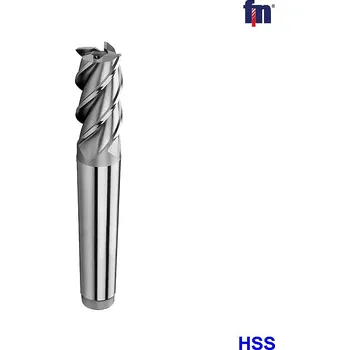 Příslušenství k frézce Fréza válcová čelní 4břitá kr. HSS D25x50x154 Mk3 (Fréza válcová čelní DIN845 HSS Dxl 25x45x147 Mk3)