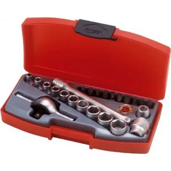 Gola sada Sada Teng Tools 1/4” mini hlavic a bitů