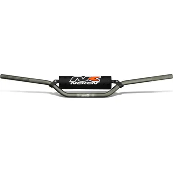 Řídítka Řidítka s hrazdou NEKEN REGULAR HANDLEBAR - BARVA TITANIUM - 250/450 CRF KXF LOW (Motokrosové řidítka )