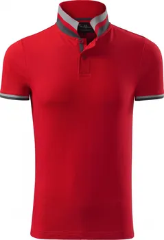 Pánské tričko Malfini Collar Up 256 Formula Red