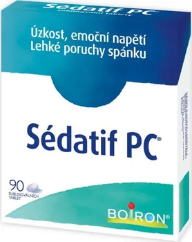 Homeopatikum Recenze Boiron Sédatif PC 90 tbl.