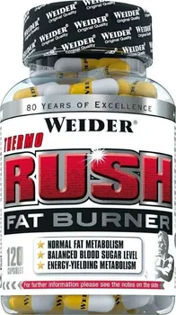 Spalovač tuku Weider Thermo Rush Fat Burner 120 cps.