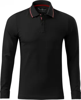 pánské tričko Malfini Contrast Stripe 258 černé