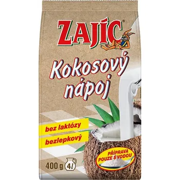 Mogador Zajíc Kokosový nápoj sáček 400 g Mogador Zajíc Kokosový nápoj sáček 400 g