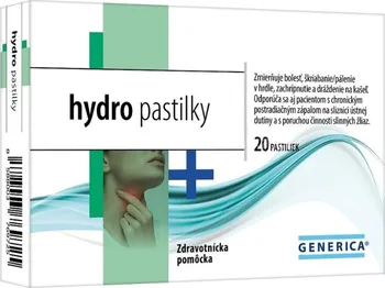Přírodní produkt Generica Hydro pastilky 20 pas.