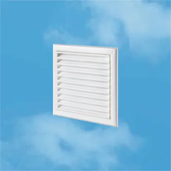 Větrací mřížka Vents, Refax Větrací mřížka 154x154x15 mm - hnědá