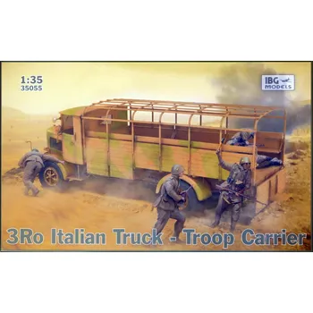 Plastikový model IBG 1/35 3Ro Italian Truck - Troop Carrier