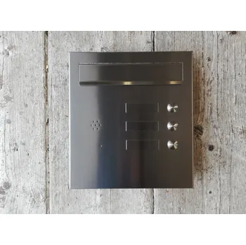 Poštovní schránka Poštovní schránka SB20 - 3x zvonek, 3x jmenovka, 1x příprava hov. modul