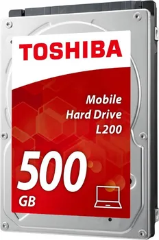 Interní pevný disk Toshiba L200 500 GB (HDWJ105UZSVA)