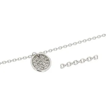 Náramek Zlatnictví U Kostela Stříbrný dámský náramek se zirkony WTB0157 305946727