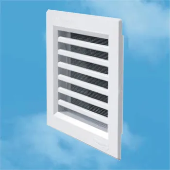 Větrací mřížka Edil Plast, Refax větrací mřížka stavebnice MODH 100x100 - hnědá