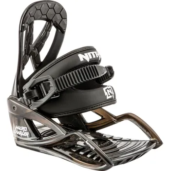 Vázání na snowboard Nitro Charger Micro černé XS