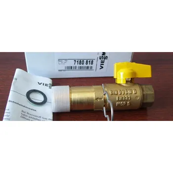 Ventil Viessmann GAS plynový kulový ventil G 3/4" x Rp 1/2"