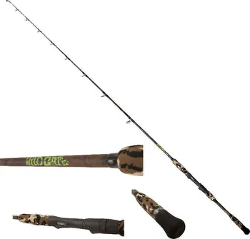 Rybářský prut Black Cat Wild Cat'z Vertical 185 cm/100 - 220 g