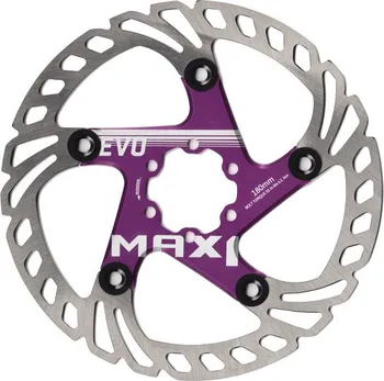 Brzda na kolo Max1 Evo fialový 180 mm