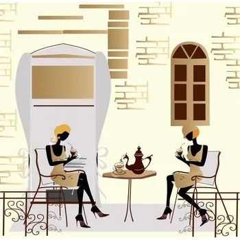 DIMEX MS-3-0187 225 x 250 cm, pouliční kavárna