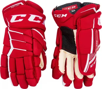 Hokejové rukavice CCM Jetspeed FT390 SR černé/červené/bílé 2018/19