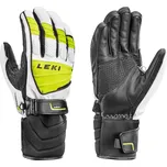 LEKI Griffin S White/Lime-Black