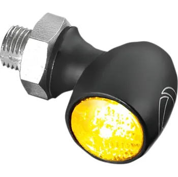 Osvětlení pro motocykl Blinkr s čirým sklem KELLERMANN ATTO - BARVA ČERNÁ (Doplňky pro motocykly, doplňky pro Harley Davidson )