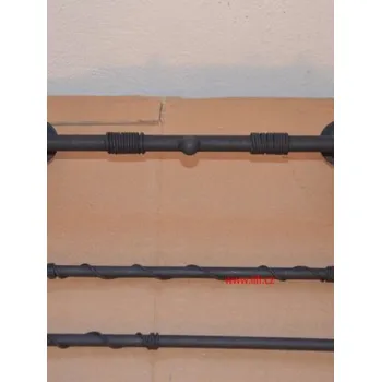 Krbové nářadí Kované, kovové krbové nářadí na zeď Violet 2b